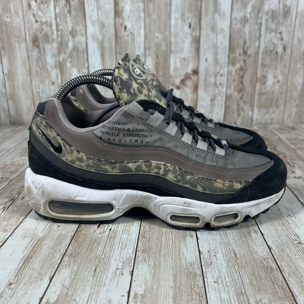 Nike Air Max 95 ERDL Party Black Multi Camo Sneakers CU1560-001‎ Mens 7
